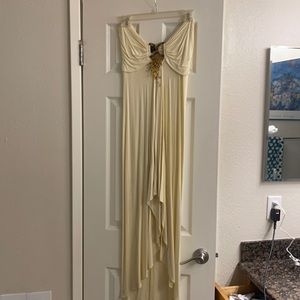 Sky strapless cotton dress